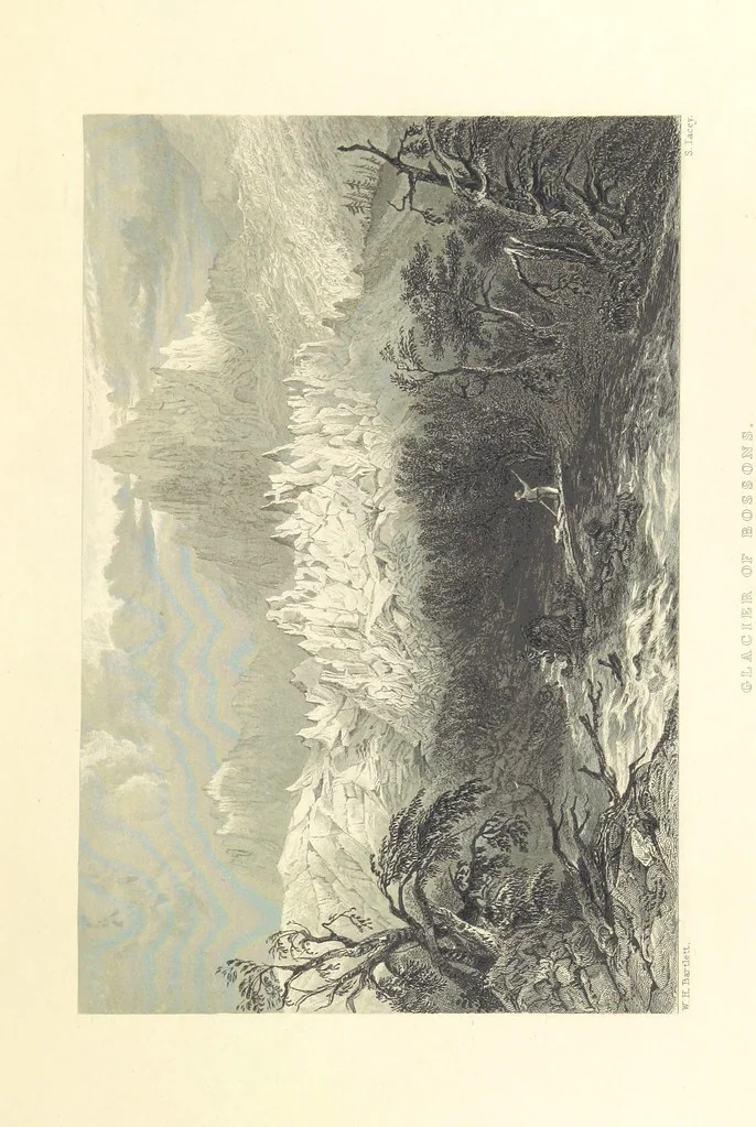 An illustration from Switzerland. Illustrated in a series of views taken expressly for this work by W. H. Bartlett. [With a map, 1836, leaf 55