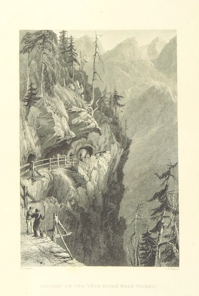 An illustration from Switzerland. Illustrated in a series of views taken expressly for this work by W. H. Bartlett. [With a map, 1836, leaf 68