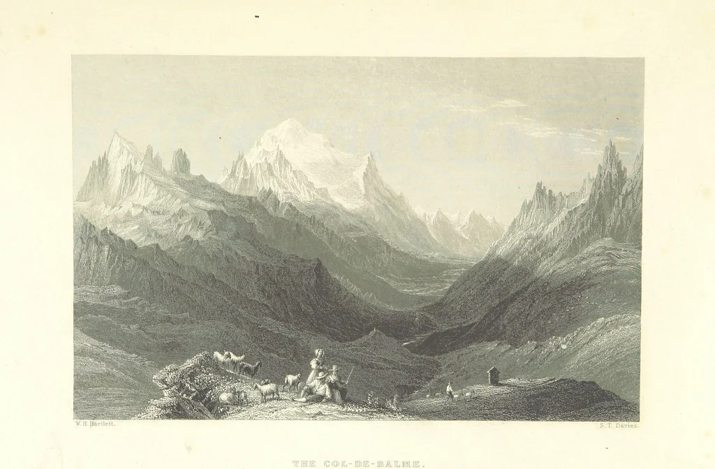 An illustration from Switzerland. Illustrated in a series of views taken expressly for this work by W. H. Bartlett. [With a map, 1836, leaf 71