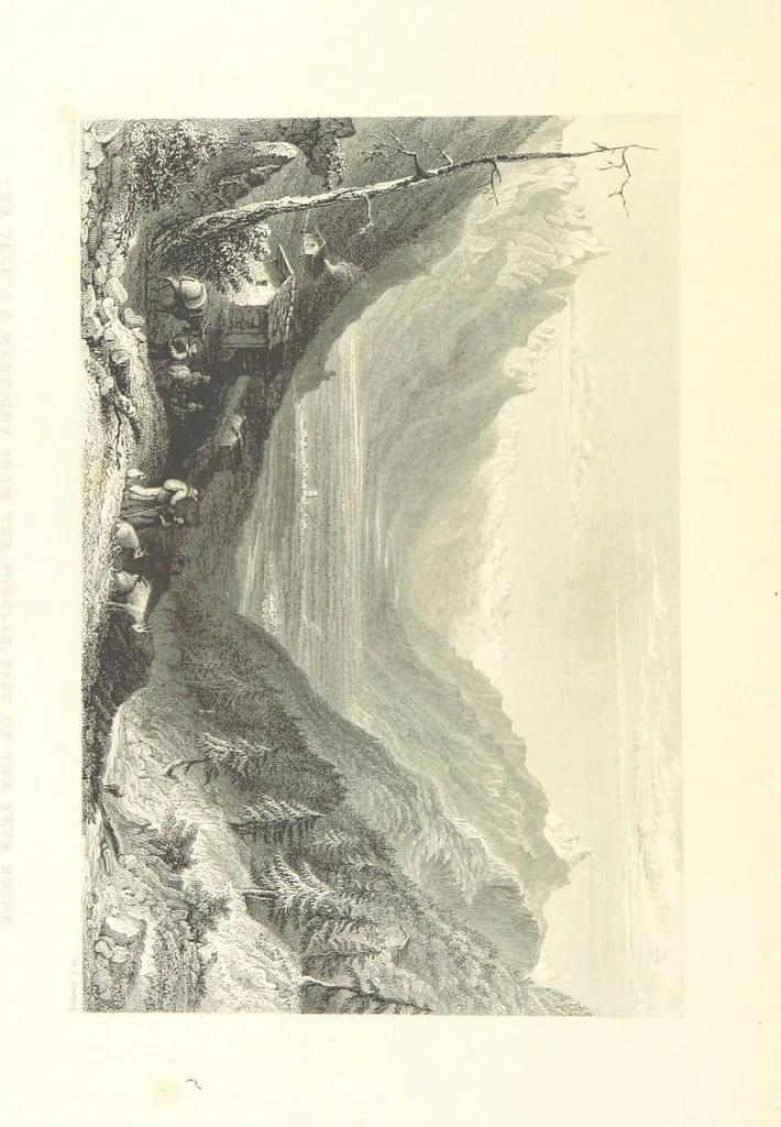 An illustration from Switzerland. Illustrated in a series of views taken expressly for this work by W. H. Bartlett. [With a map, 1836, leaf 80