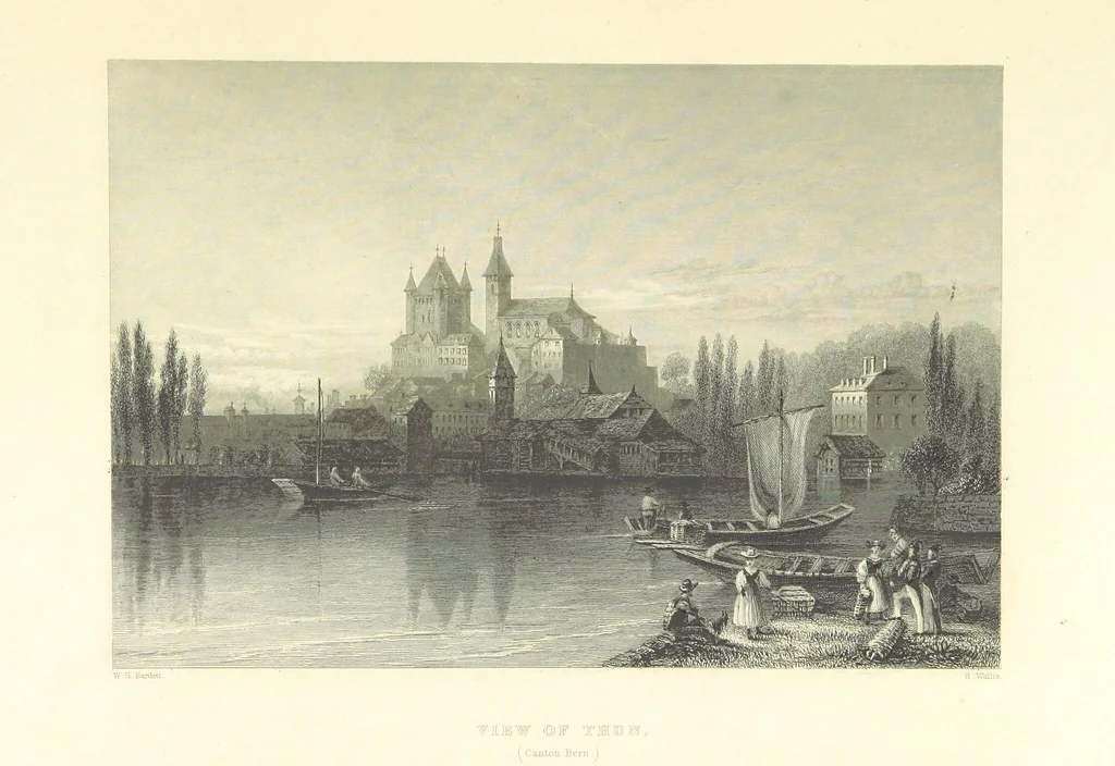 An illustration from Switzerland. Illustrated in a series of views taken expressly for this work by W. H. Bartlett. [With a map, 1836, leaf 115