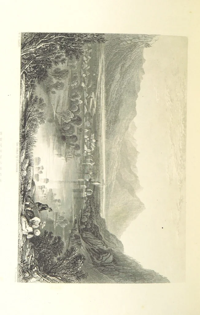 An illustration from Switzerland. Illustrated in a series of views taken expressly for this work by W. H. Bartlett. [With a map, 1836, leaf 130