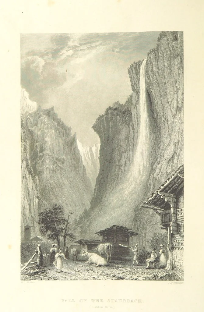An illustration from Switzerland. Illustrated in a series of views taken expressly for this work by W. H. Bartlett. [With a map, 1836, leaf 136