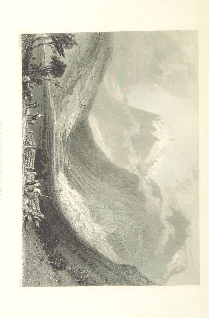 An illustration from Switzerland. Illustrated in a series of views taken expressly for this work by W. H. Bartlett. [With a map, 1836, leaf 148