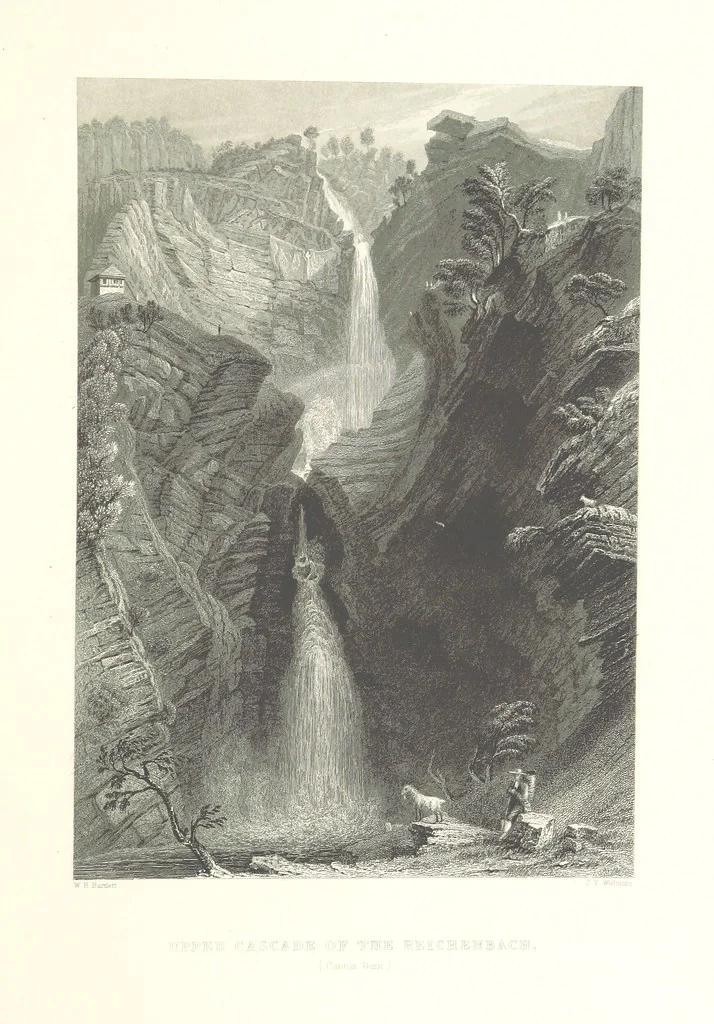 An illustration from Switzerland. Illustrated in a series of views taken expressly for this work by W. H. Bartlett. [With a map, 1836, leaf 157