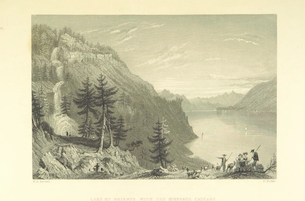 An illustration from Switzerland. Illustrated in a series of views taken expressly for this work by W. H. Bartlett. [With a map, 1836, leaf 162