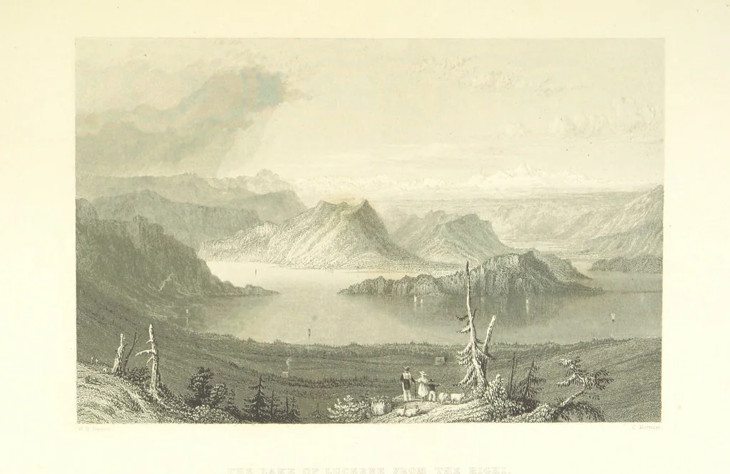 An illustration from Switzerland. Illustrated in a series of views taken expressly for this work by W. H. Bartlett. [With a map, 1836, leaf 182