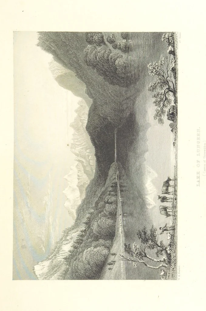 An illustration from Switzerland. Illustrated in a series of views taken expressly for this work by W. H. Bartlett. [With a map, 1836, leaf 193