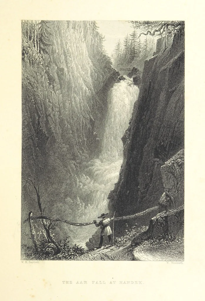 An illustration from Switzerland. Illustrated in a series of views taken expressly for this work by W. H. Bartlett. [With a map, 1836, leaf 197