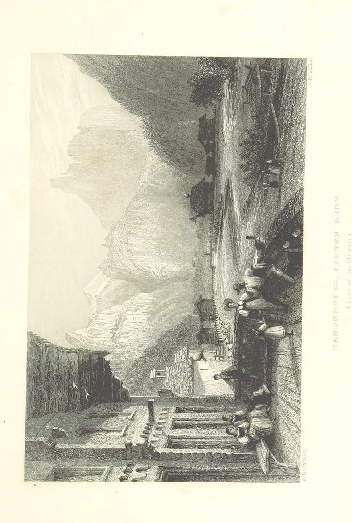 An illustration from Switzerland. Illustrated in a series of views taken expressly for this work by W. H. Bartlett. [With a map, 1836, leaf 201