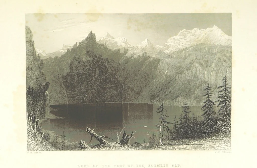 An illustration from Switzerland. Illustrated in a series of views taken expressly for this work by W. H. Bartlett. [With a map, 1836, leaf 204