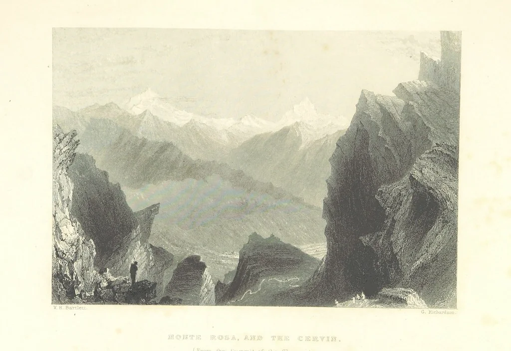 An illustration from Switzerland. Illustrated in a series of views taken expressly for this work by W. H. Bartlett. [With a map, 1836, leaf 207
