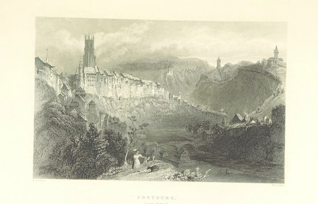 An illustration from Switzerland. Illustrated in a series of views taken expressly for this work by W. H. Bartlett. [With a map, 1836, leaf 211