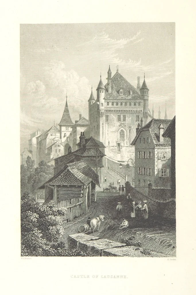 An illustration from Switzerland. Illustrated in a series of views taken expressly for this work by W. H. Bartlett. [With a map, 1836, leaf 240