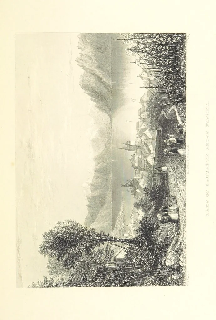 An illustration from Switzerland. Illustrated in a series of views taken expressly for this work by W. H. Bartlett. [With a map, 1836, leaf 247