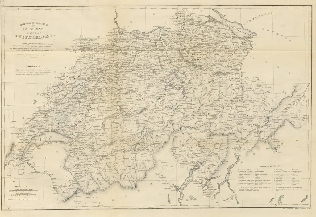 An illustration from Switzerland. Illustrated in a series of views taken expressly for this work by W. H. Bartlett. [With a map, 1836, leaf 261