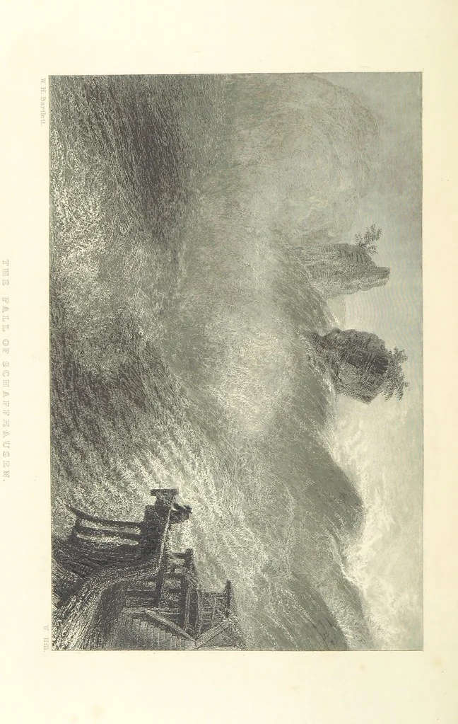 An illustration from Switzerland. Illustrated in a series of views taken expressly for this work by W. H. Bartlett. [With a map, 1836, leaf 42