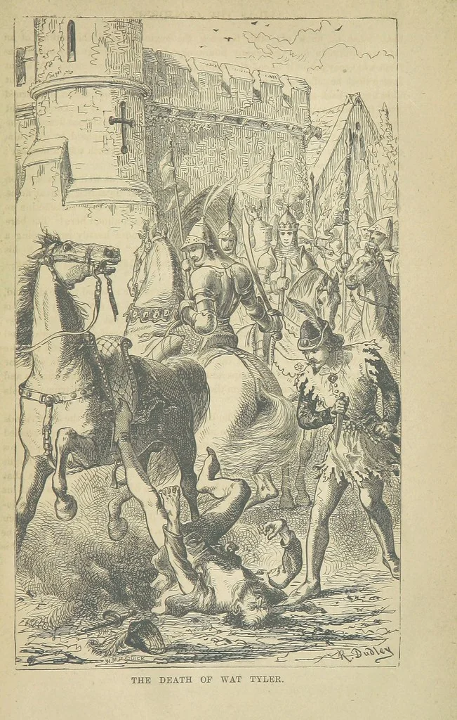 An illustration from Beeton's Brave Tales, Bold Ballads, and Travels and Perils by Land and Sea. Illustrated ... Edited by S. O. Beeton, 1872, leaf 1001