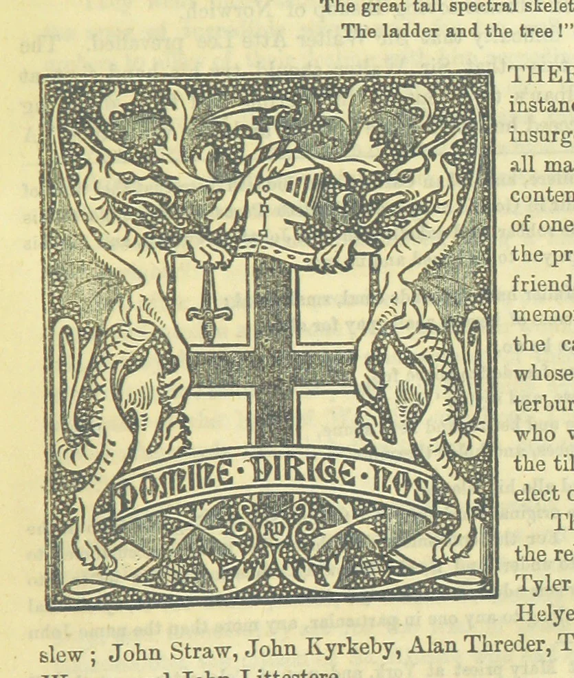 An illustration from Beeton's Brave Tales, Bold Ballads, and Travels and Perils by Land and Sea. Illustrated ... Edited by S. O. Beeton, 1872, leaf 1071
