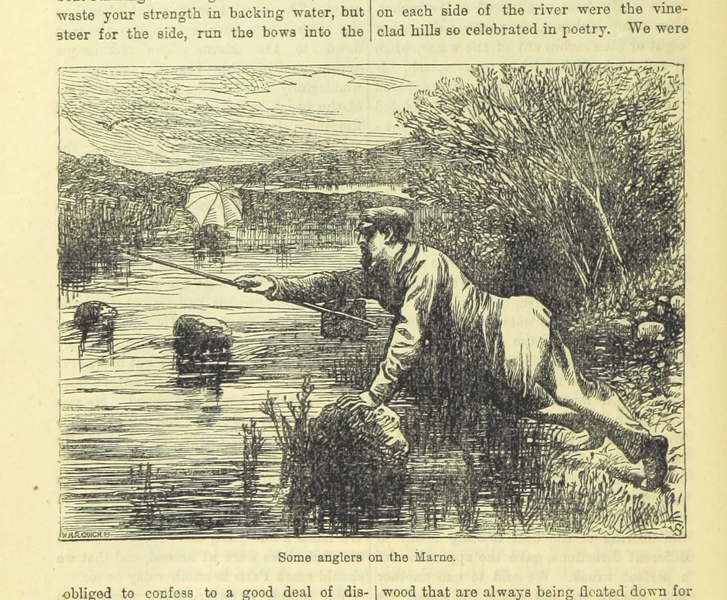 An illustration from Beeton's Brave Tales, Bold Ballads, and Travels and Perils by Land and Sea. Illustrated ... Edited by S. O. Beeton, 1872, leaf 1160