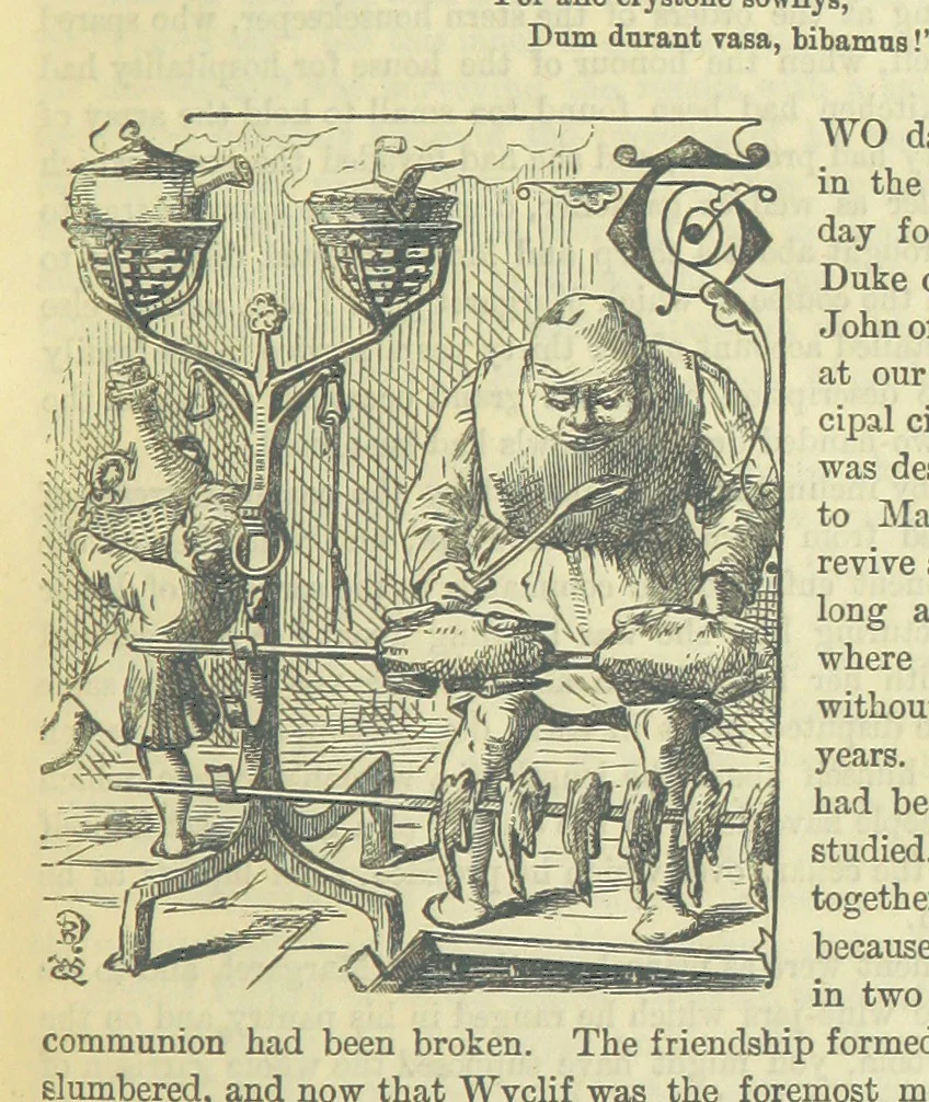 An illustration from Beeton's Brave Tales, Bold Ballads, and Travels and Perils by Land and Sea. Illustrated ... Edited by S. O. Beeton, 1872, leaf 119