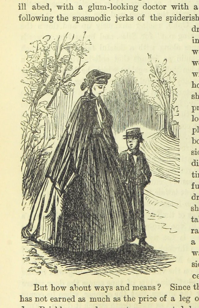 An illustration from Beeton's Brave Tales, Bold Ballads, and Travels and Perils by Land and Sea. Illustrated ... Edited by S. O. Beeton, 1872, leaf 222