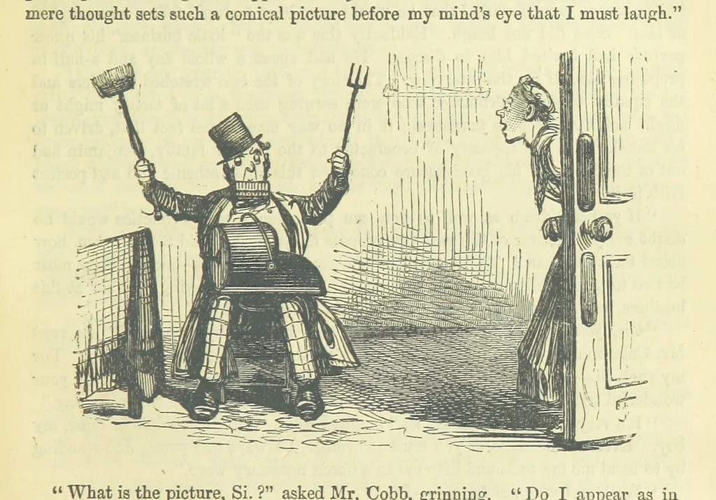 An illustration from Beeton's Brave Tales, Bold Ballads, and Travels and Perils by Land and Sea. Illustrated ... Edited by S. O. Beeton, 1872, leaf 227