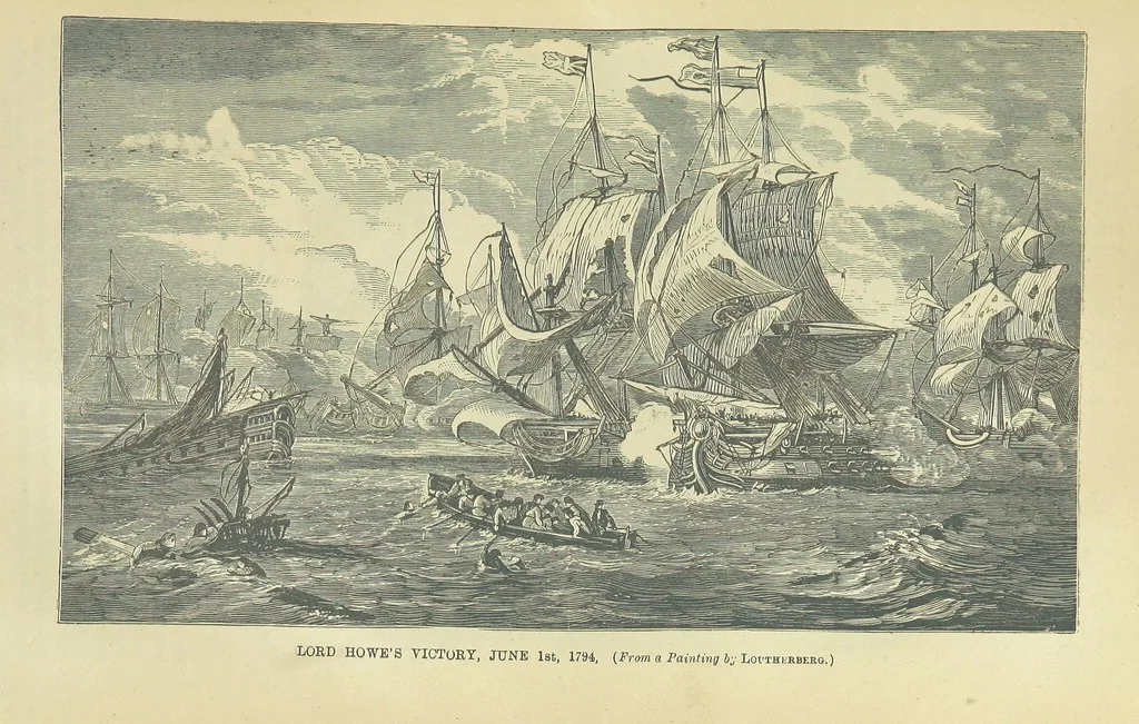 An illustration from Beeton's Brave Tales, Bold Ballads, and Travels and Perils by Land and Sea. Illustrated ... Edited by S. O. Beeton, 1872, leaf 253
