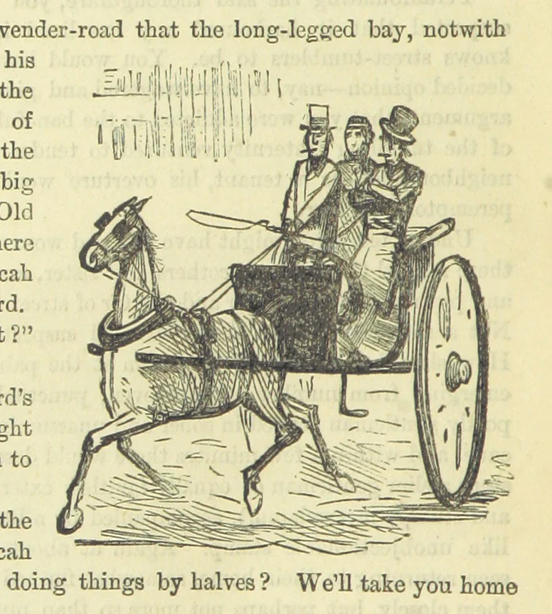 An illustration from Beeton's Brave Tales, Bold Ballads, and Travels and Perils by Land and Sea. Illustrated ... Edited by S. O. Beeton, 1872, leaf 324