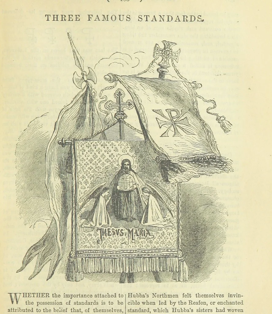 An illustration from Beeton's Brave Tales, Bold Ballads, and Travels and Perils by Land and Sea. Illustrated ... Edited by S. O. Beeton, 1872, leaf 445
