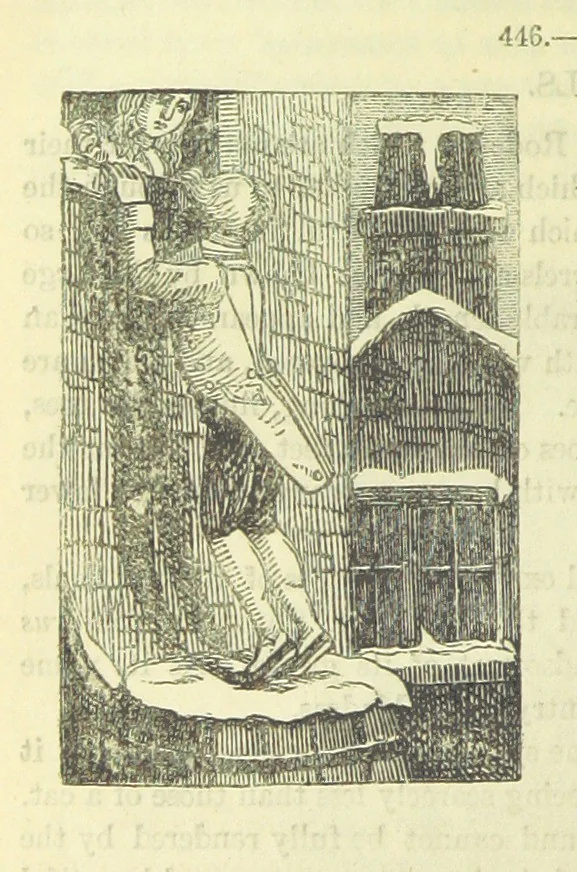 An illustration from Beeton's Brave Tales, Bold Ballads, and Travels and Perils by Land and Sea. Illustrated ... Edited by S. O. Beeton, 1872, leaf 590