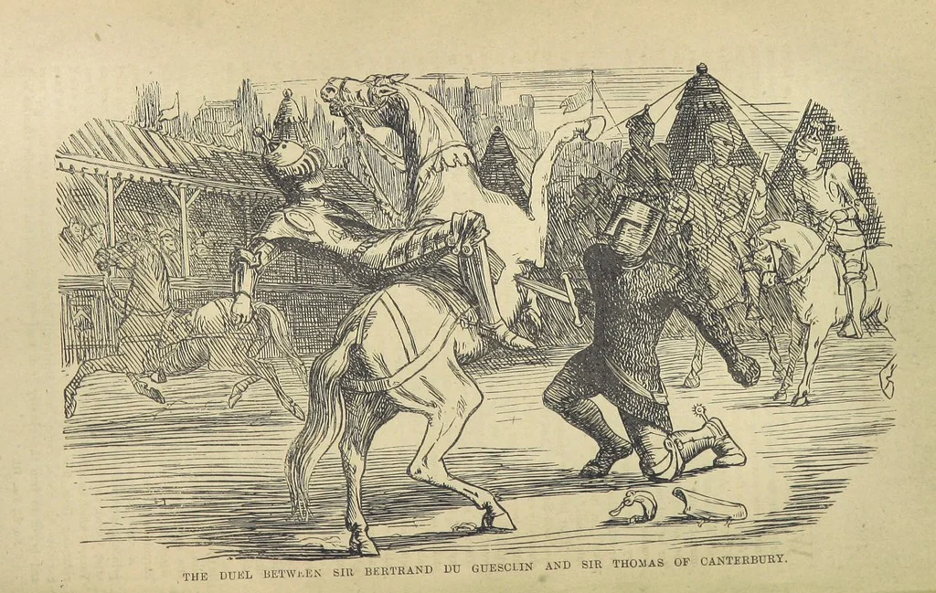 An illustration from Beeton's Brave Tales, Bold Ballads, and Travels and Perils by Land and Sea. Illustrated ... Edited by S. O. Beeton, 1872, leaf 594