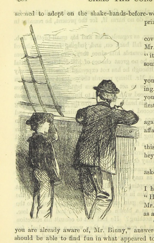 An illustration from Beeton's Brave Tales, Bold Ballads, and Travels and Perils by Land and Sea. Illustrated ... Edited by S. O. Beeton, 1872, leaf 604