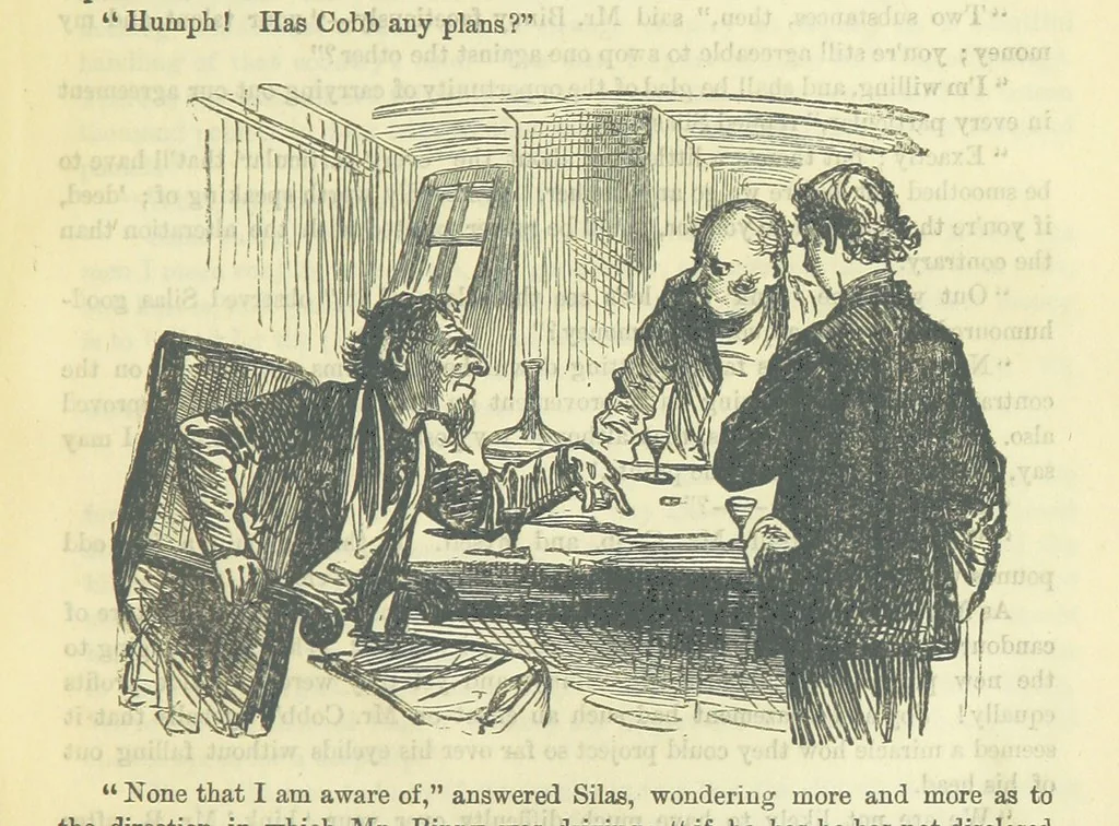 An illustration from Beeton's Brave Tales, Bold Ballads, and Travels and Perils by Land and Sea. Illustrated ... Edited by S. O. Beeton, 1872, leaf 605
