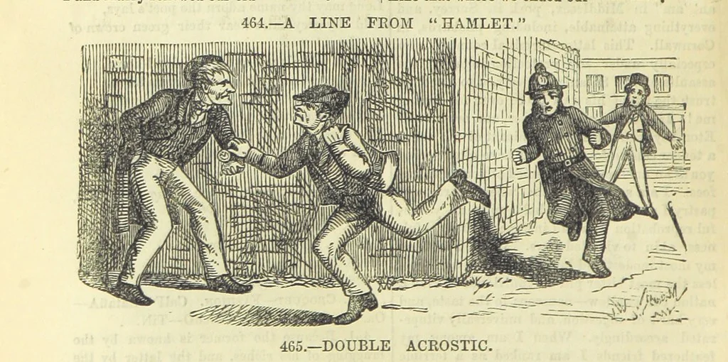 An illustration from Beeton's Brave Tales, Bold Ballads, and Travels and Perils by Land and Sea. Illustrated ... Edited by S. O. Beeton, 1872, leaf 694
