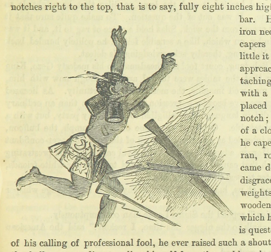 An illustration from Beeton's Brave Tales, Bold Ballads, and Travels and Perils by Land and Sea. Illustrated ... Edited by S. O. Beeton, 1872, leaf 747