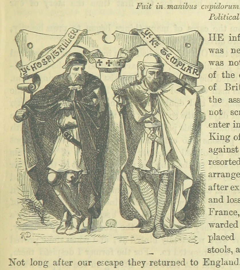 An illustration from Beeton's Brave Tales, Bold Ballads, and Travels and Perils by Land and Sea. Illustrated ... Edited by S. O. Beeton, 1872, leaf 799