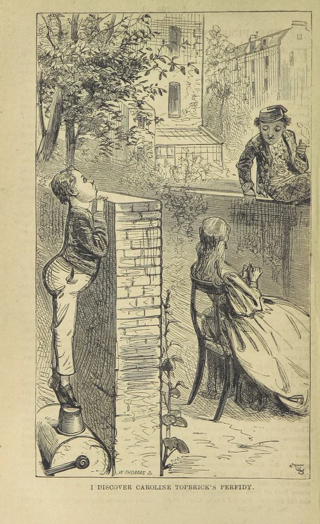 An illustration from Beeton's Brave Tales, Bold Ballads, and Travels and Perils by Land and Sea. Illustrated ... Edited by S. O. Beeton, 1872, leaf 832