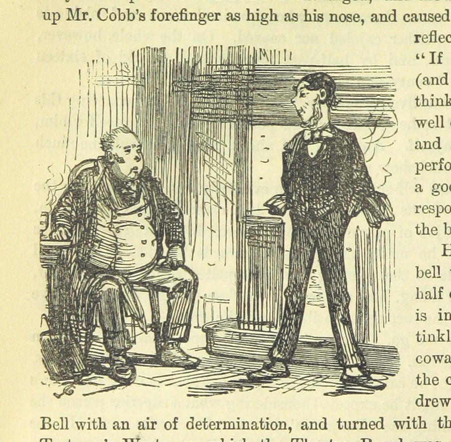 An illustration from Beeton's Brave Tales, Bold Ballads, and Travels and Perils by Land and Sea. Illustrated ... Edited by S. O. Beeton, 1872, leaf 92