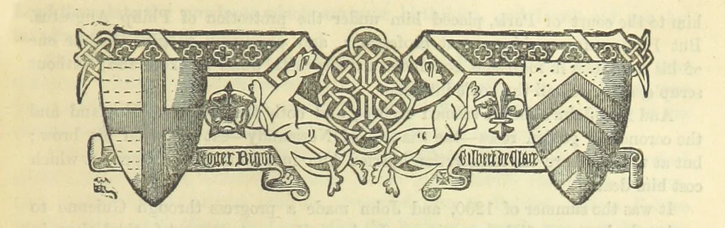 An illustration from Beeton's Historical Romances, Daring Deeds, and Animal Stories. Illustrated, etc, 1871, leaf 101