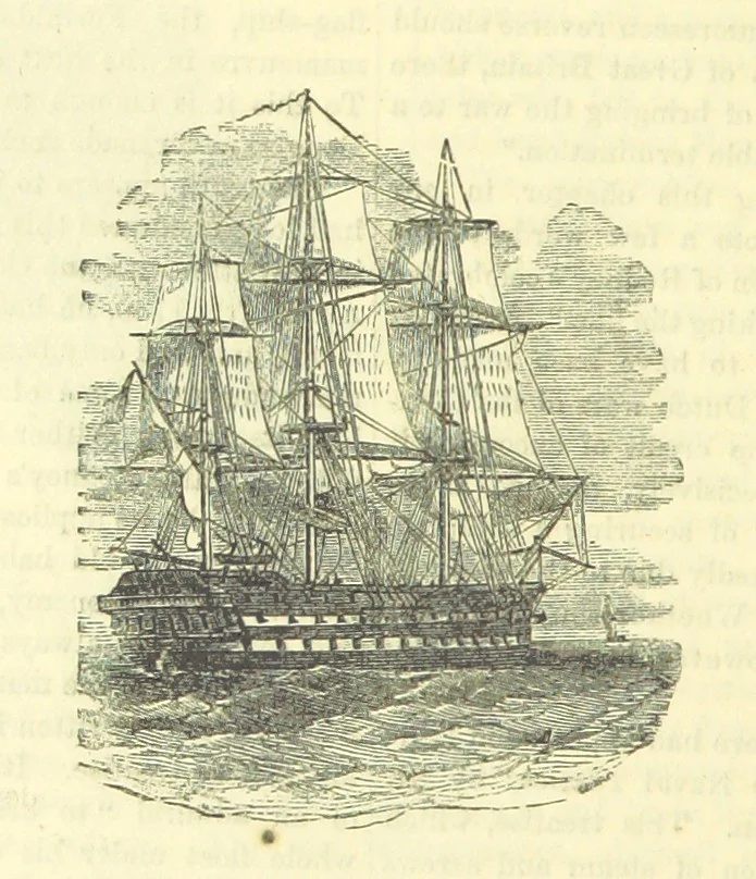 An illustration from Beeton's Historical Romances, Daring Deeds, and Animal Stories. Illustrated, etc, 1871, leaf 1012