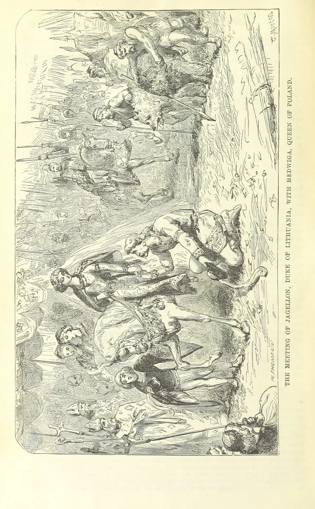 An illustration from Beeton's Historical Romances, Daring Deeds, and Animal Stories. Illustrated, etc, 1871, leaf 1036