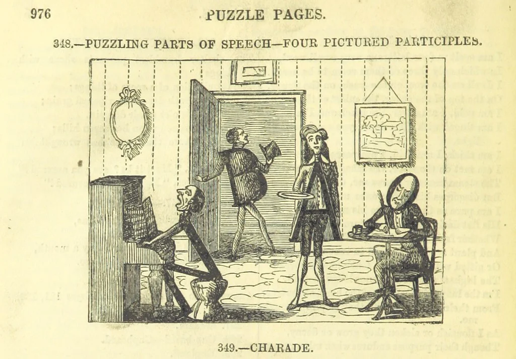 An illustration from Beeton's Historical Romances, Daring Deeds, and Animal Stories. Illustrated, etc, 1871, leaf 1048
