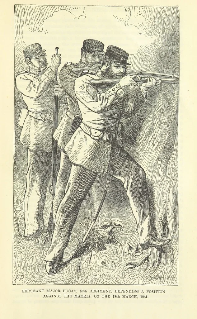 An illustration from Beeton's Historical Romances, Daring Deeds, and Animal Stories. Illustrated, etc, 1871, leaf 1161