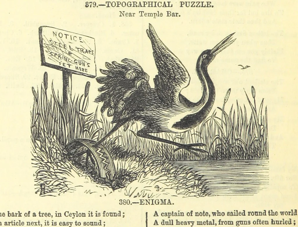 An illustration from Beeton's Historical Romances, Daring Deeds, and Animal Stories. Illustrated, etc, 1871, leaf 1172