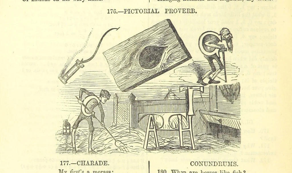 An illustration from Beeton's Historical Romances, Daring Deeds, and Animal Stories. Illustrated, etc, 1871, leaf 132