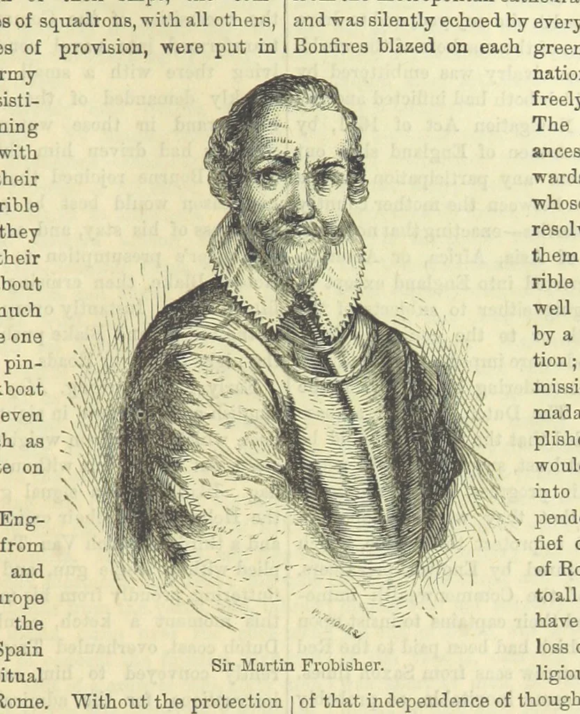 An illustration from Beeton's Historical Romances, Daring Deeds, and Animal Stories. Illustrated, etc, 1871, leaf 237