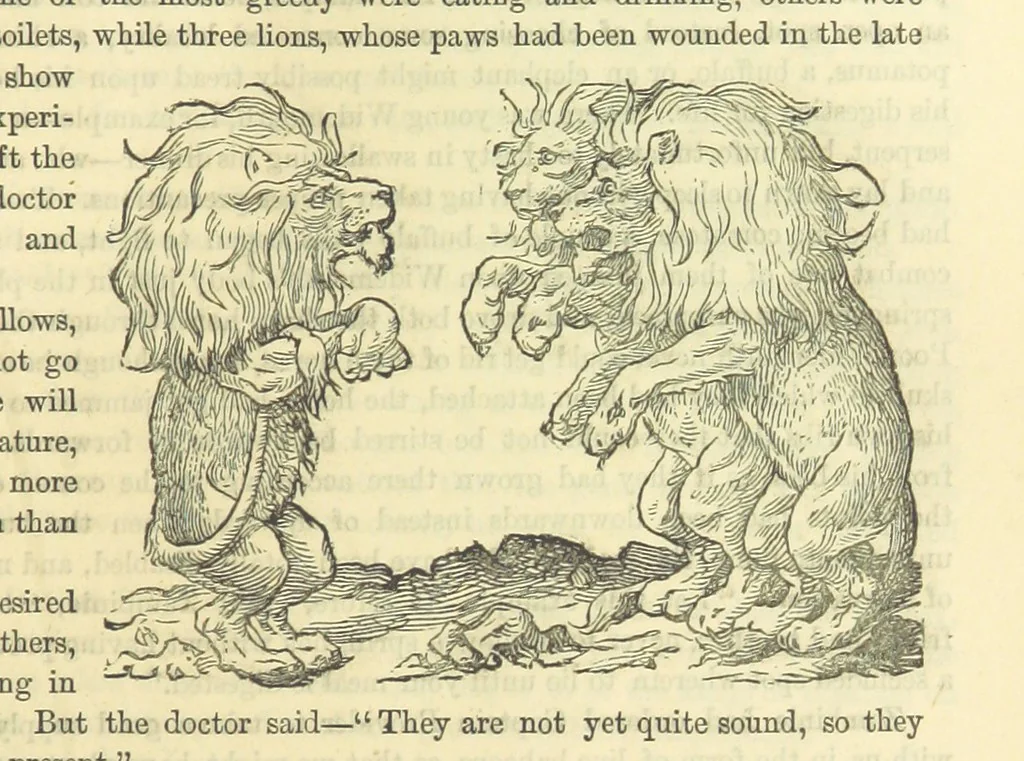 An illustration from Beeton's Historical Romances, Daring Deeds, and Animal Stories. Illustrated, etc, 1871, leaf 391