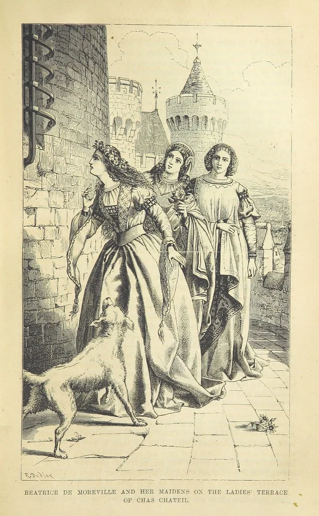 An illustration from Beeton's Historical Romances, Daring Deeds, and Animal Stories. Illustrated, etc, 1871, leaf 409