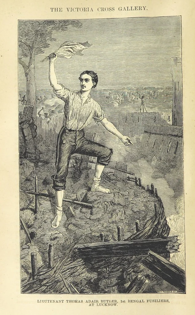 An illustration from Beeton's Historical Romances, Daring Deeds, and Animal Stories. Illustrated, etc, 1871, leaf 490